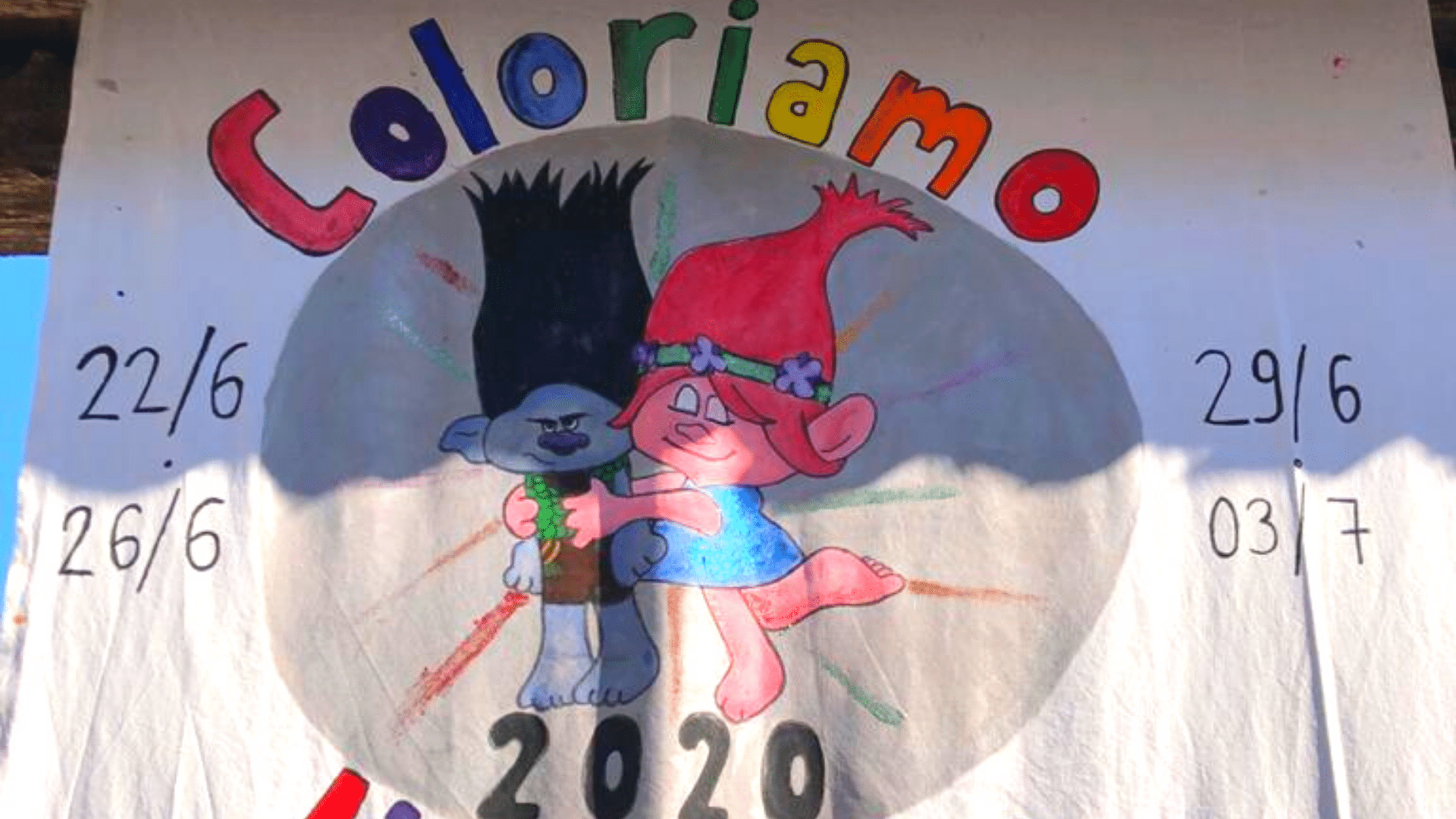 Alcuni scatti dal Coloriamo L’Estate 2020